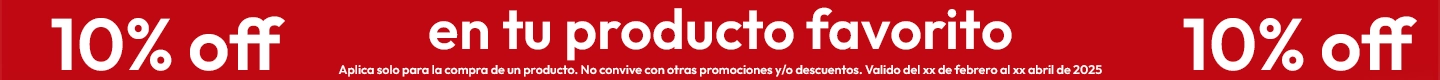 10 % de descuento